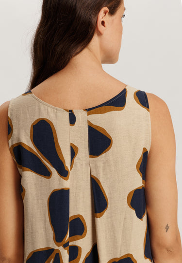 Urban Casuals Linen Blend Dress | Desert Flower 78527-3007